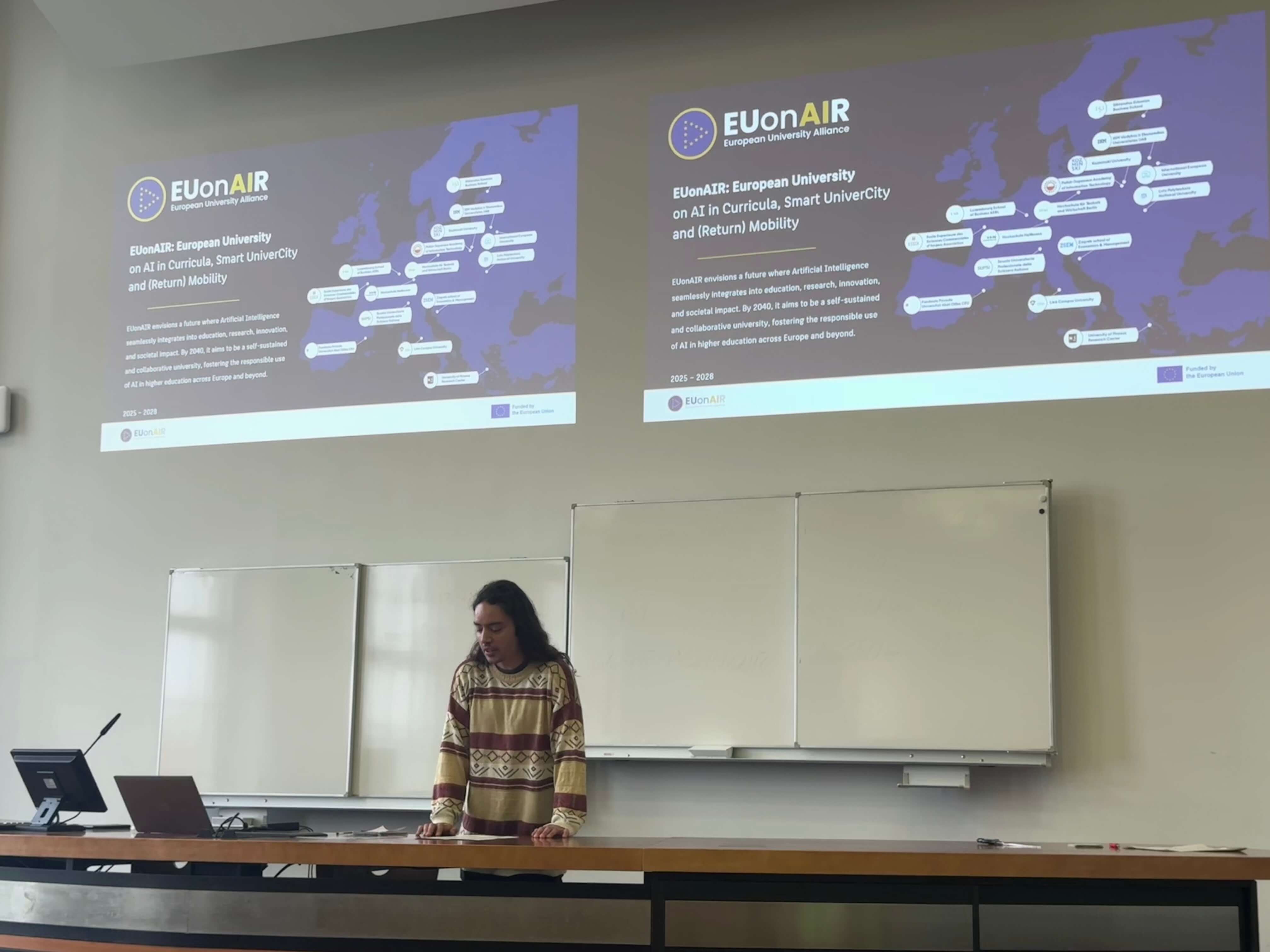 EUonAIR at Orientation Days: Welcoming New Students at HTW Berlin