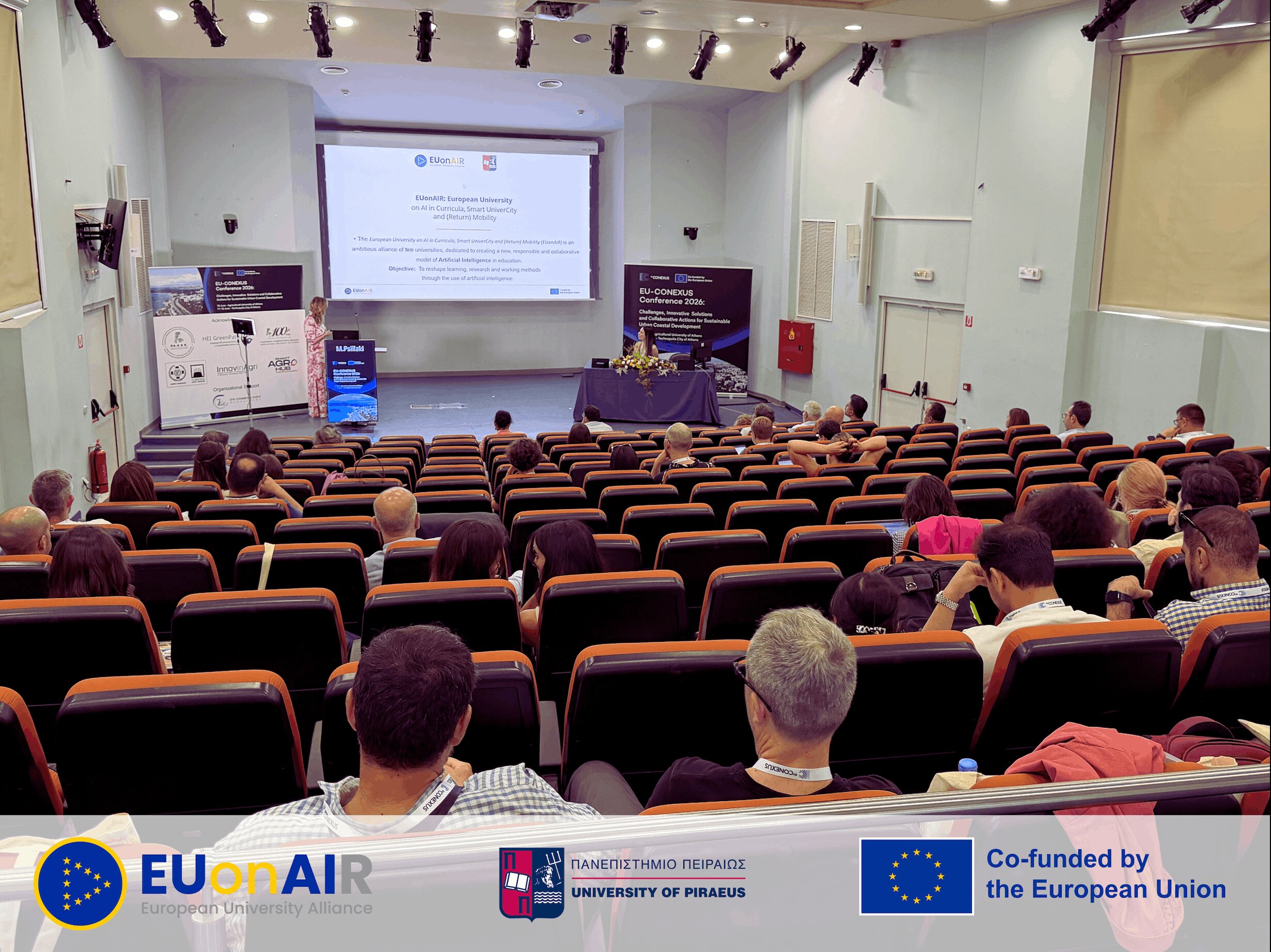 University of Piraeus Represents EUonAIR at EU-CONEXUS Conference 2026