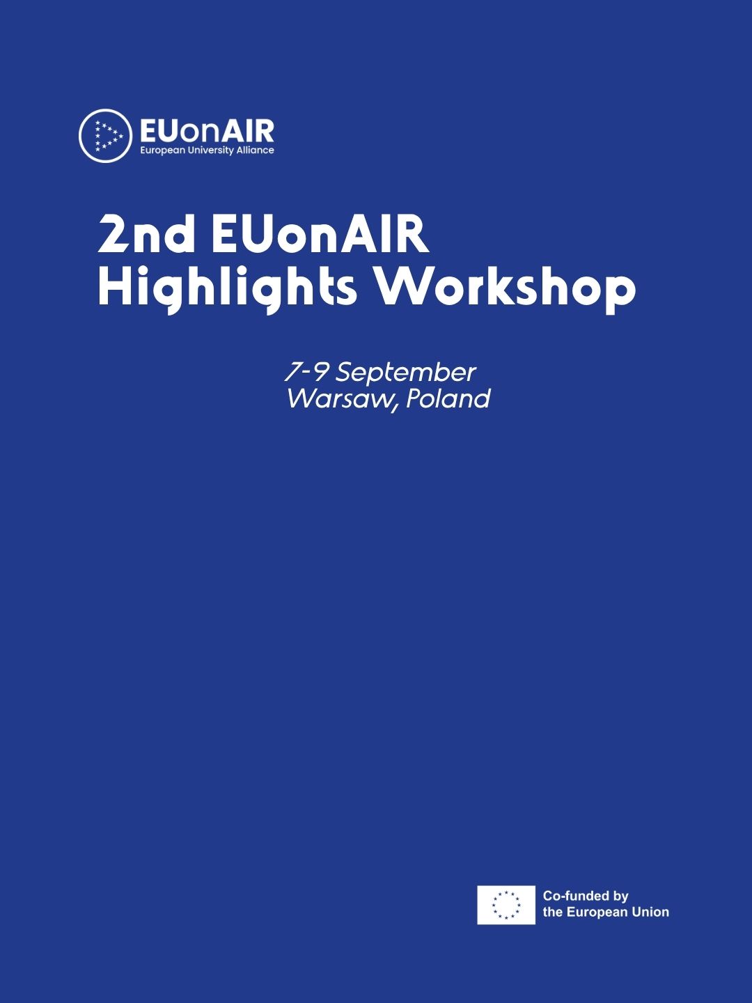 2nd EUonAIR Highlights Workshop