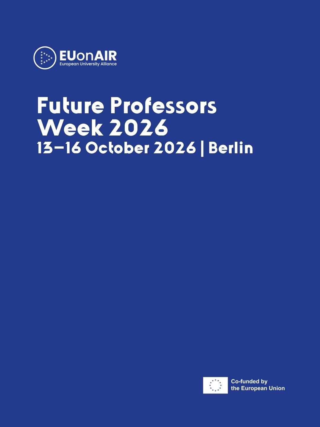 Future Professors Week 2026