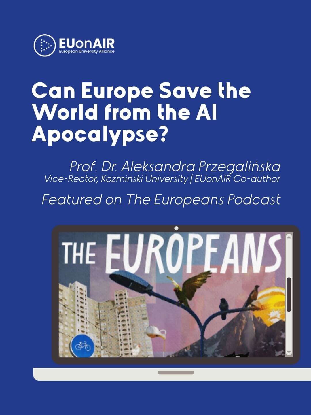 Can Europe save the world from the AI apocalypse?